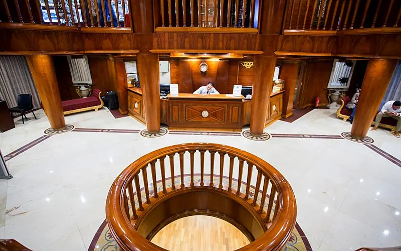 Lobby of the Princess Sarah Nile Cruise Nile cruise